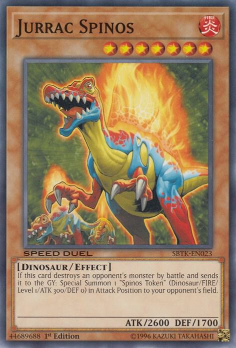 Jurrac Spinos card image
