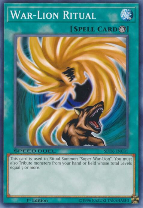 War-Lion Ritual card image