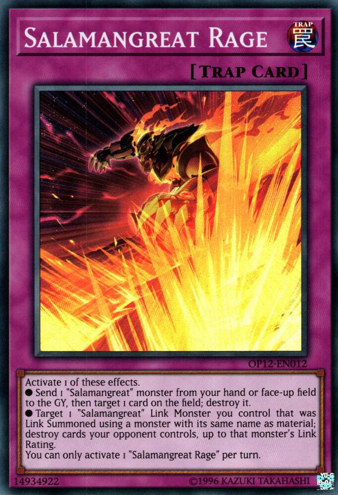 Salamangreat Rage card image