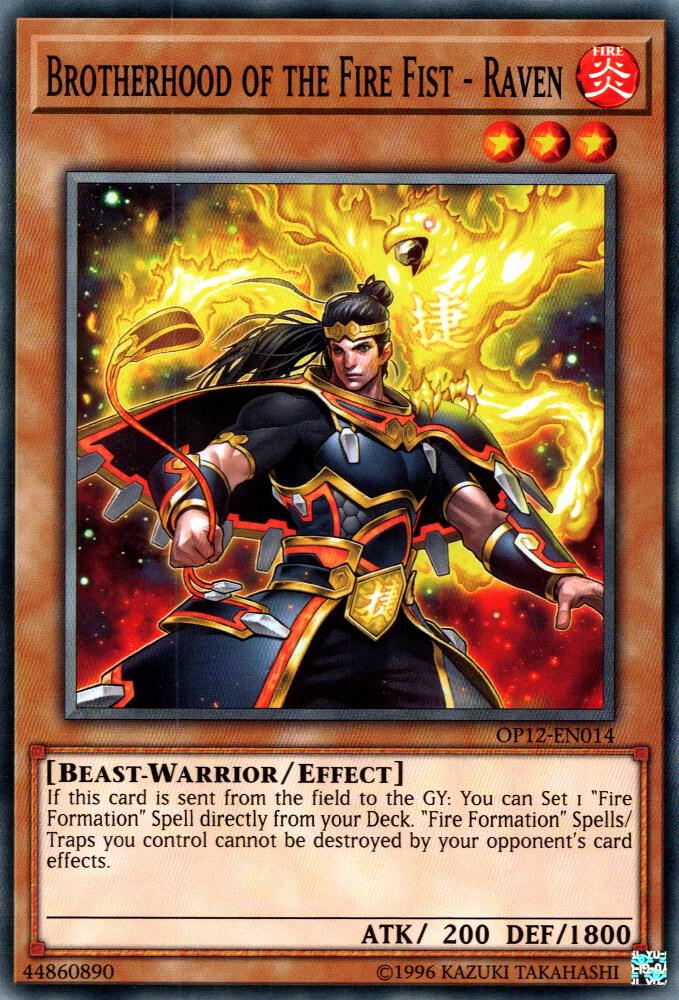 Brotherhood of the Fire Fist - Raven card image