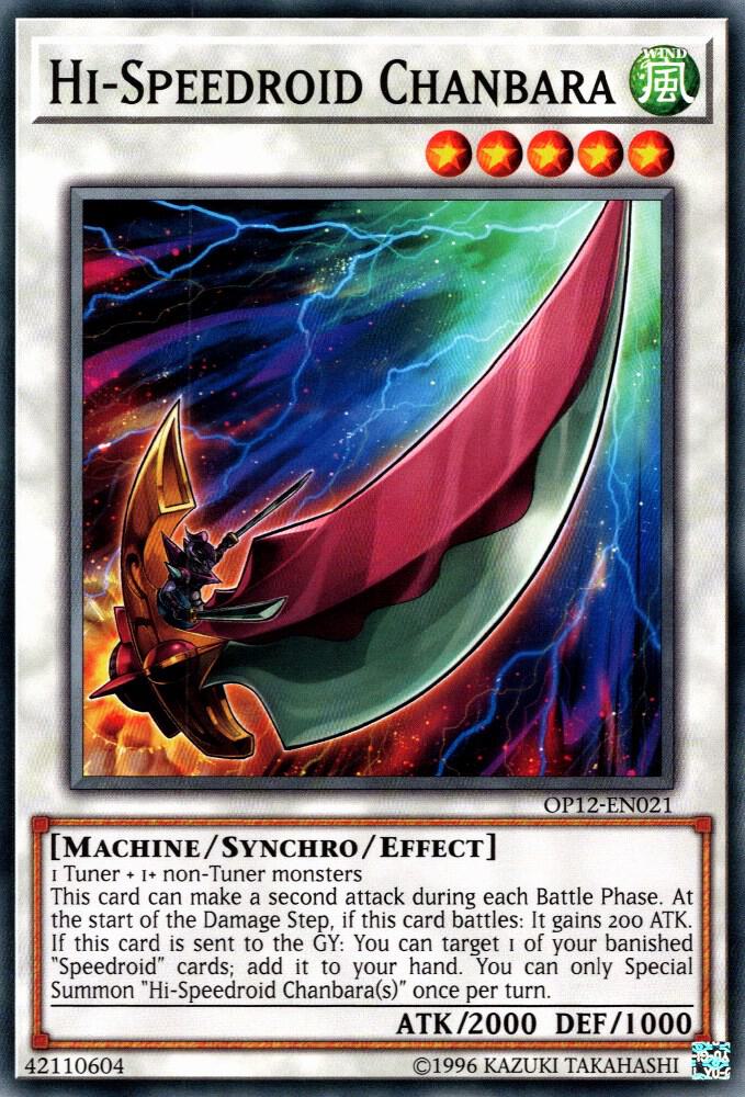 Hi-Speedroid Chanbara card image