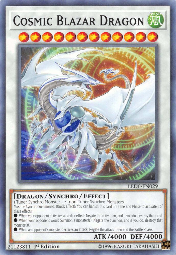 Cosmic Blazar Dragon card image
