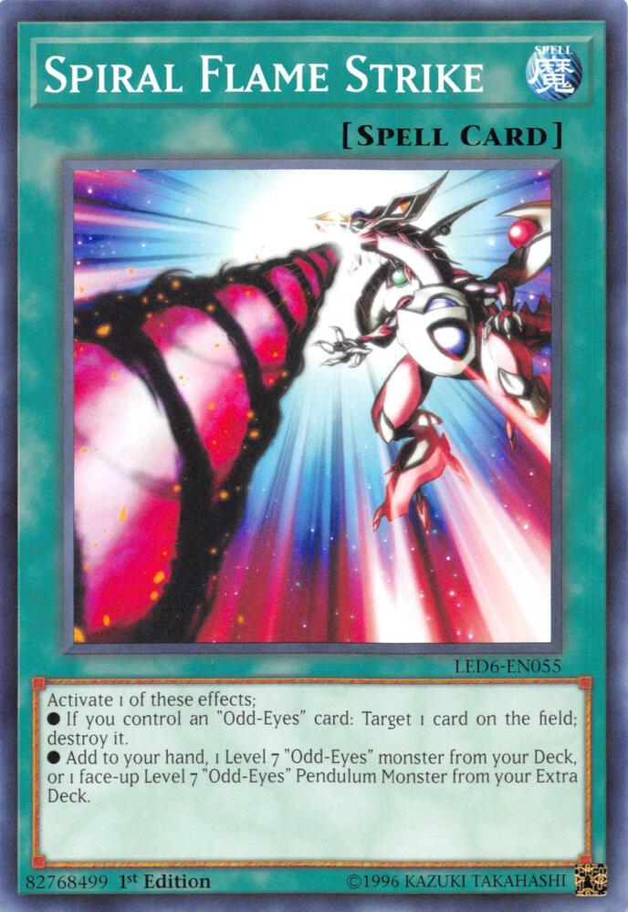 Spiral Flame Strike card image
