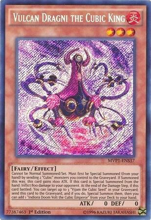 Vulcan Dragni the Cubic King card image