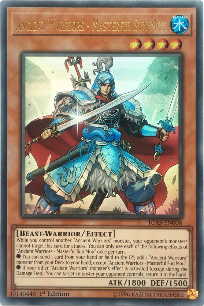 Ancient Warriors - Masterful Sun Mou card image