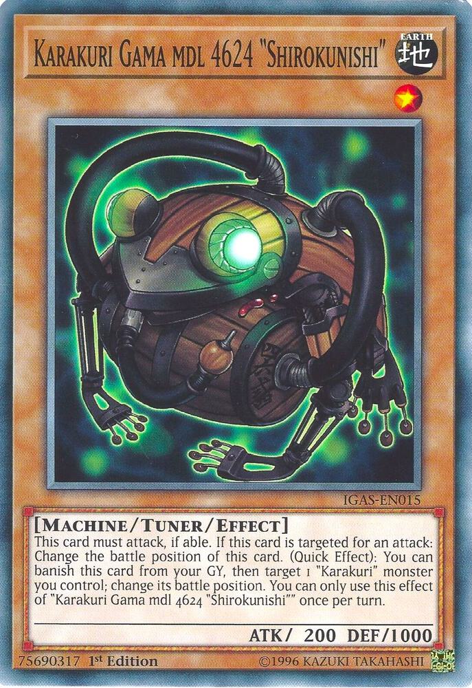 Karakuri Gama mdl 4624 "Shirokunishi" card image