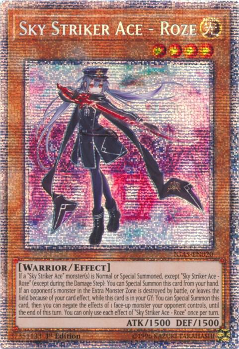Sky Striker Ace - Roze (Starlight Rare) card image