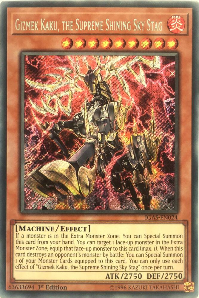 Gizmek Kaku, the Supreme Shining Sky Stag card image