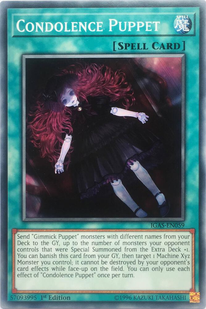 Condolence Puppet card image