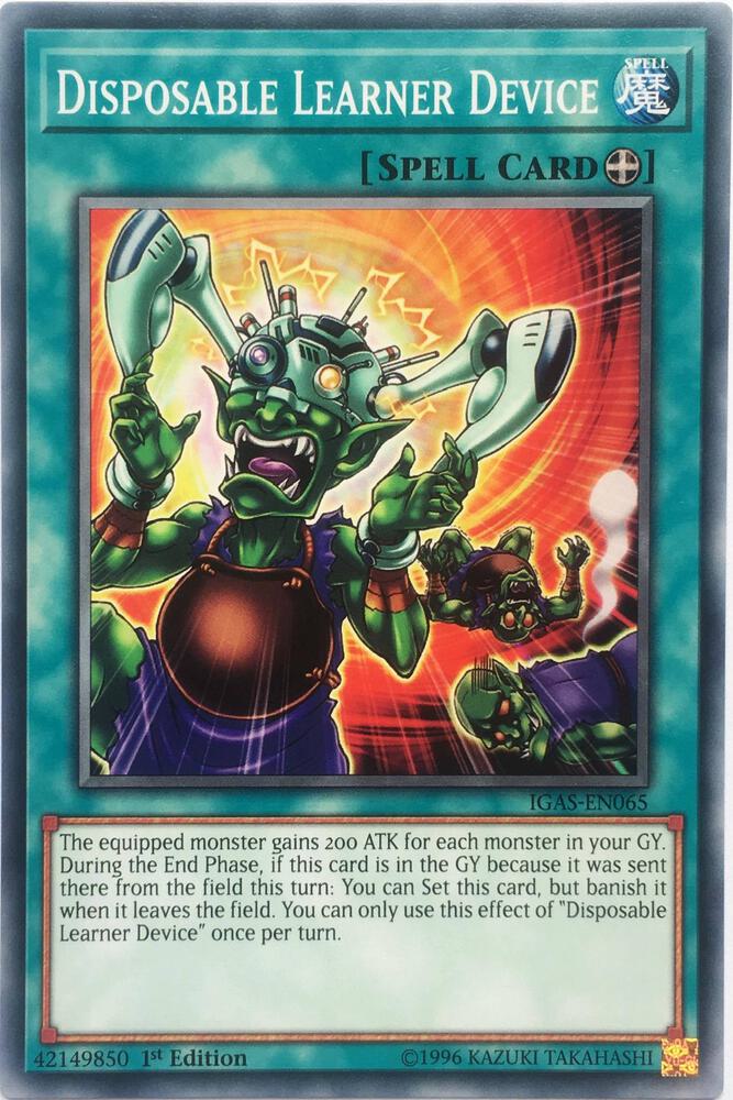 Disposable Learner Device card image