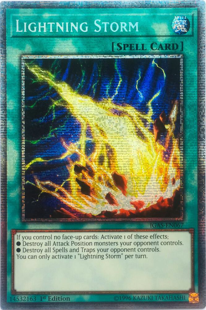 Lightning Storm (Starlight Rare) card image
