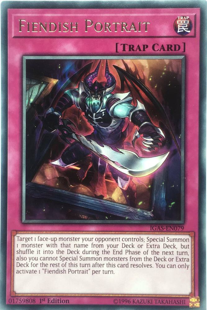 Fiendish Portrait card image