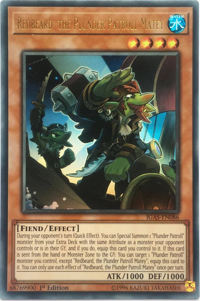 Redbeard, the Plunder Patroll Matey card image