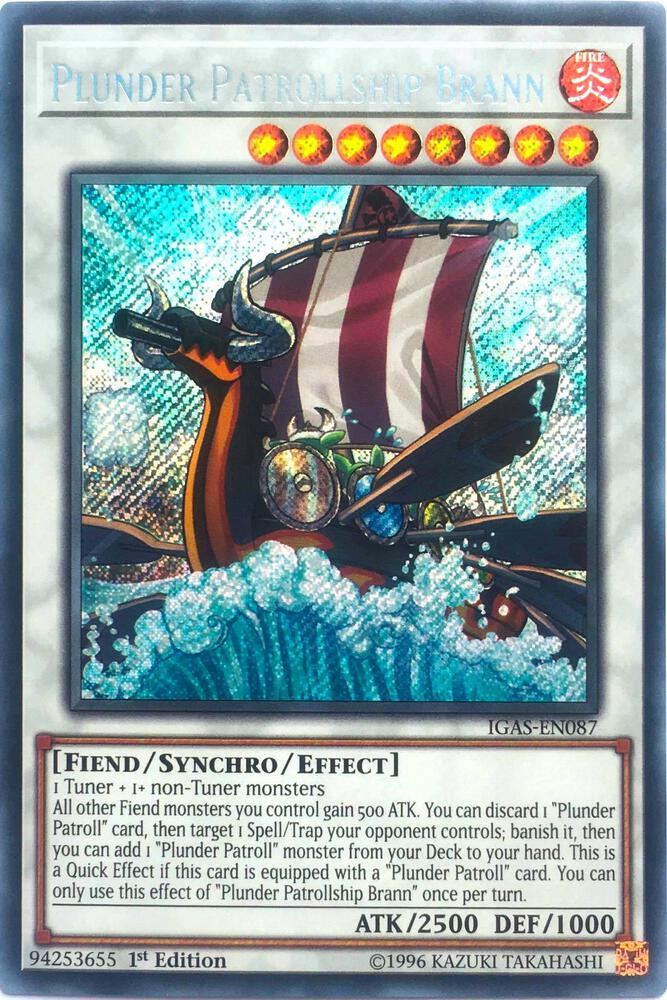 Plunder Patrollship Brann card image