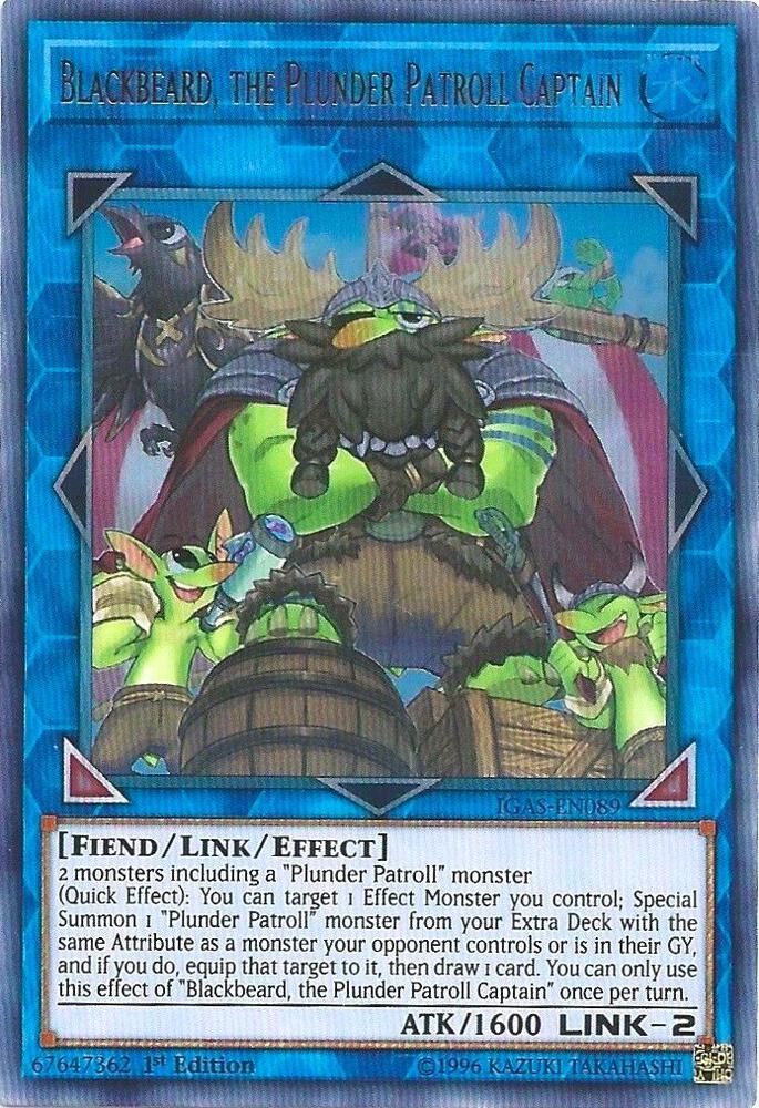 Blackbeard, the Plunder Patroll Captain card image