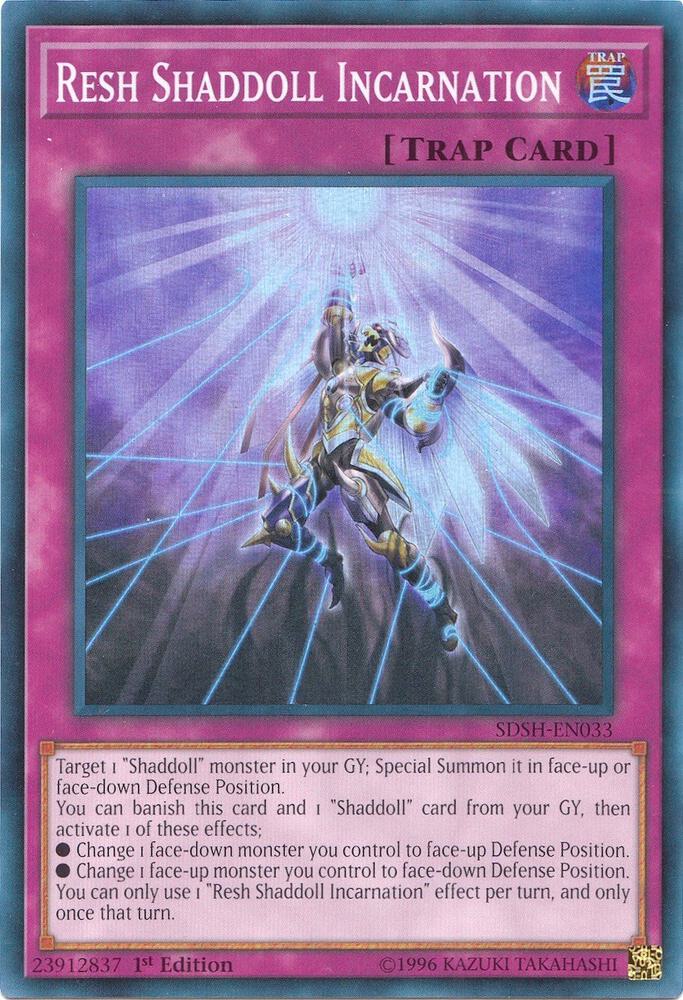 Resh Shaddoll Incarnation card image