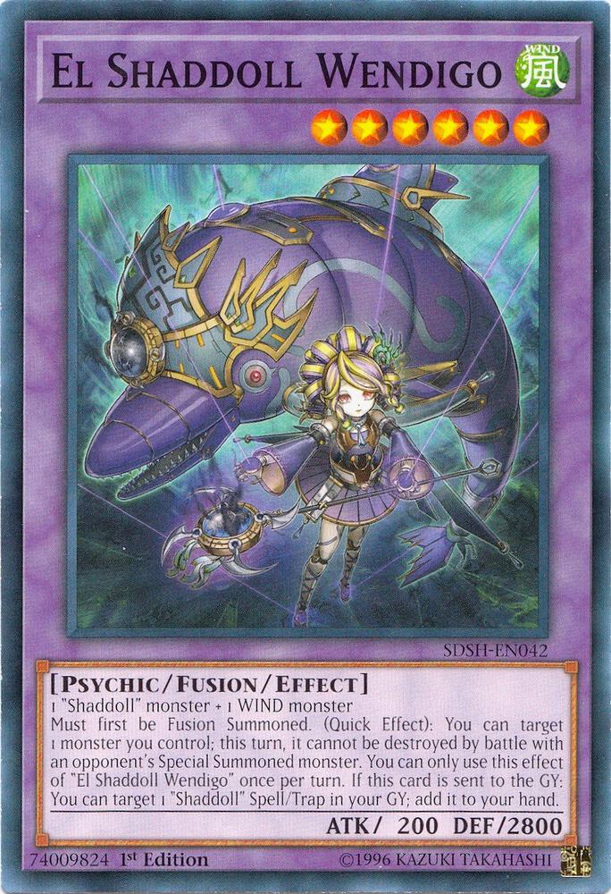 El Shaddoll Wendigo card image