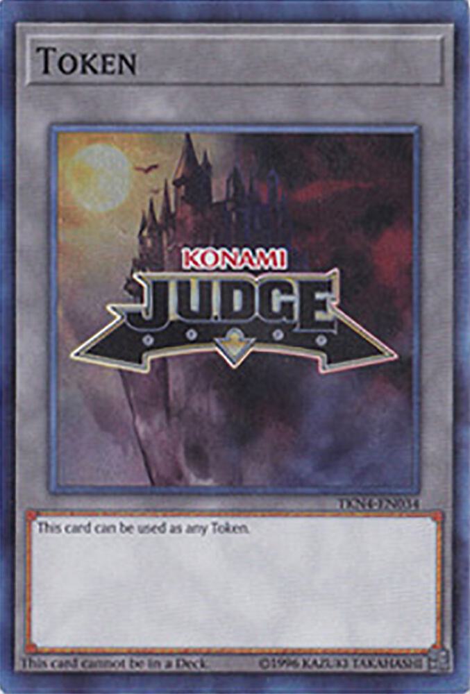 Official Judge Token: TKN4-EN034 card image