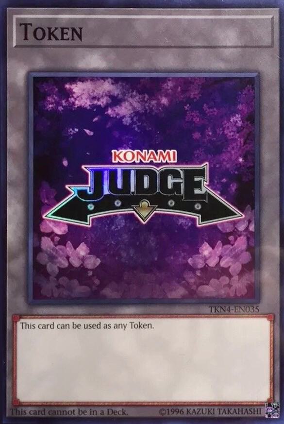 Official Judge Token: TKN4-EN035 card image