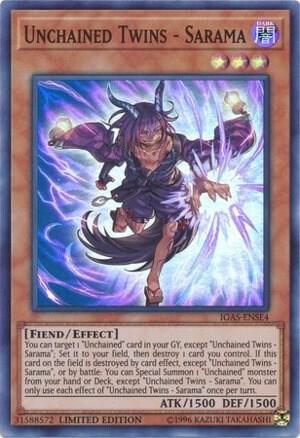 Unchained Twins - Sarama card image