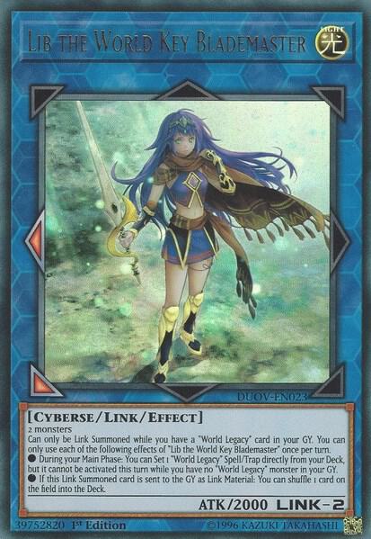 Lib the World Key Blademaster card image