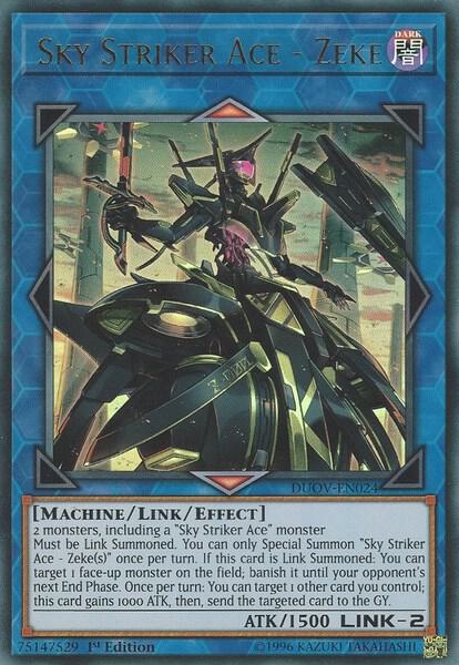 Sky Striker Ace - Zeke card image