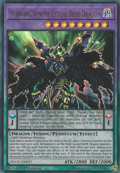 Starving Venemy Lethal Dose Dragon card image