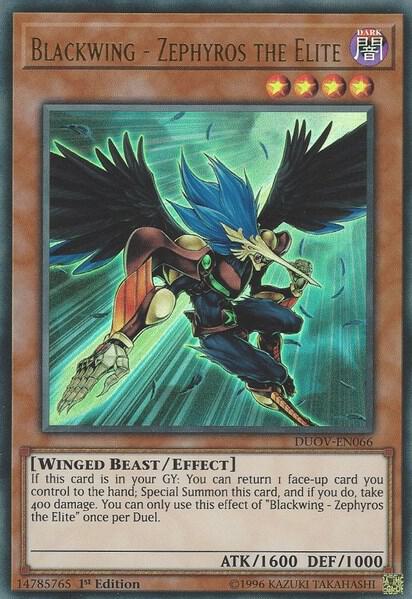 Blackwing - Zephyros the Elite card image