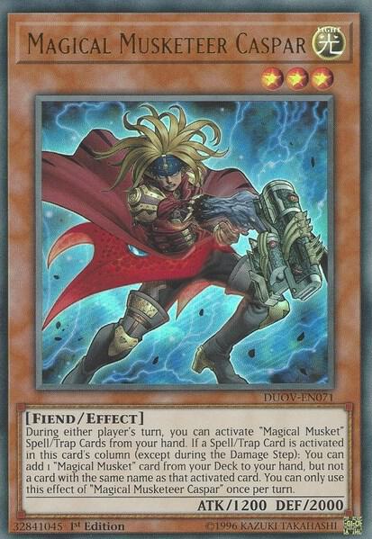 Magical Musketeer Caspar card image