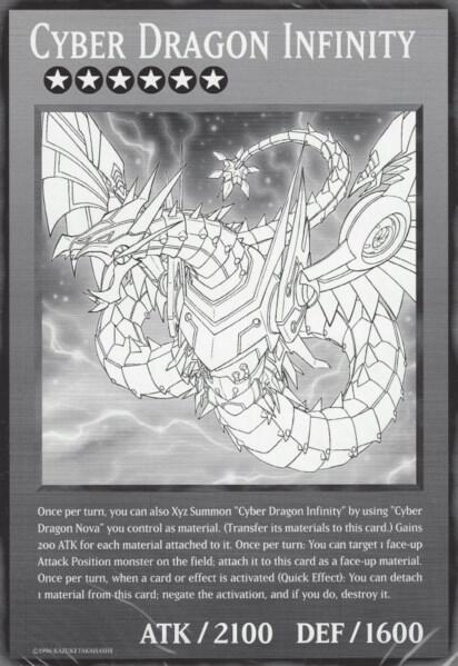Cyber Dragon Infinity (Oversized) card image