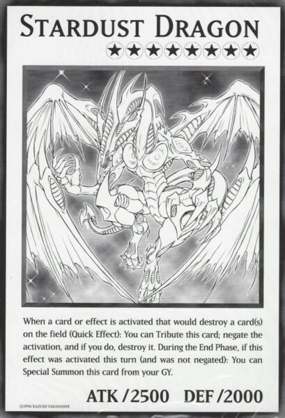 Stardust Dragon (Oversized) card image