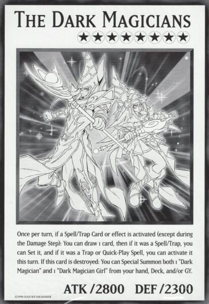 The Dark Magicians (Oversized) card image