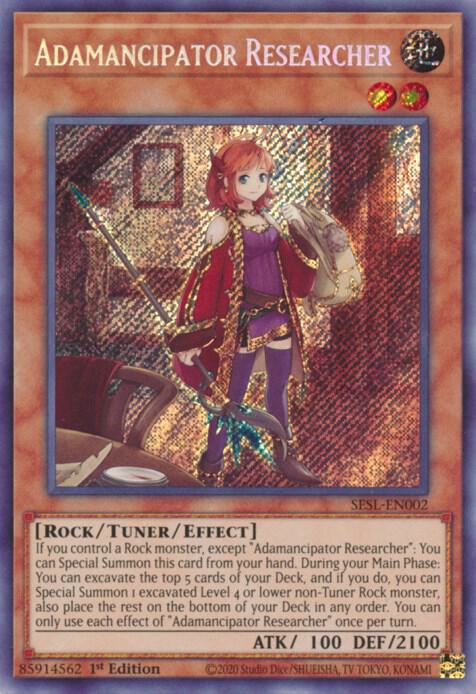Adamancipator Researcher card image