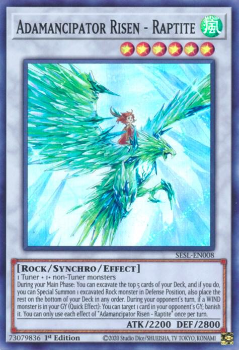 Adamancipator Risen - Raptite card image