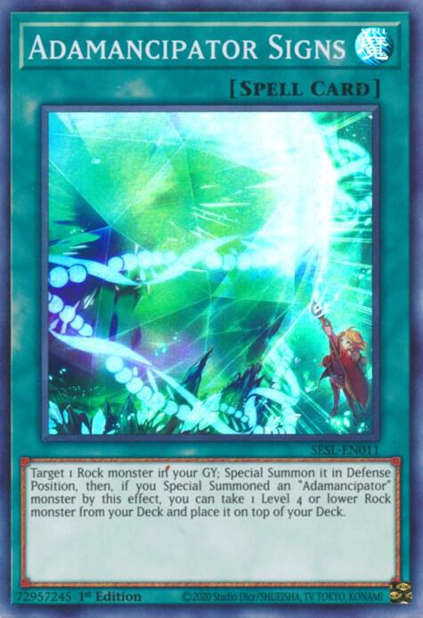 Adamancipator Signs card image