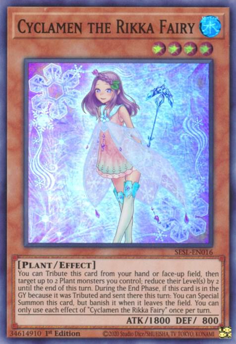 Cyclamen the Rikka Fairy card image