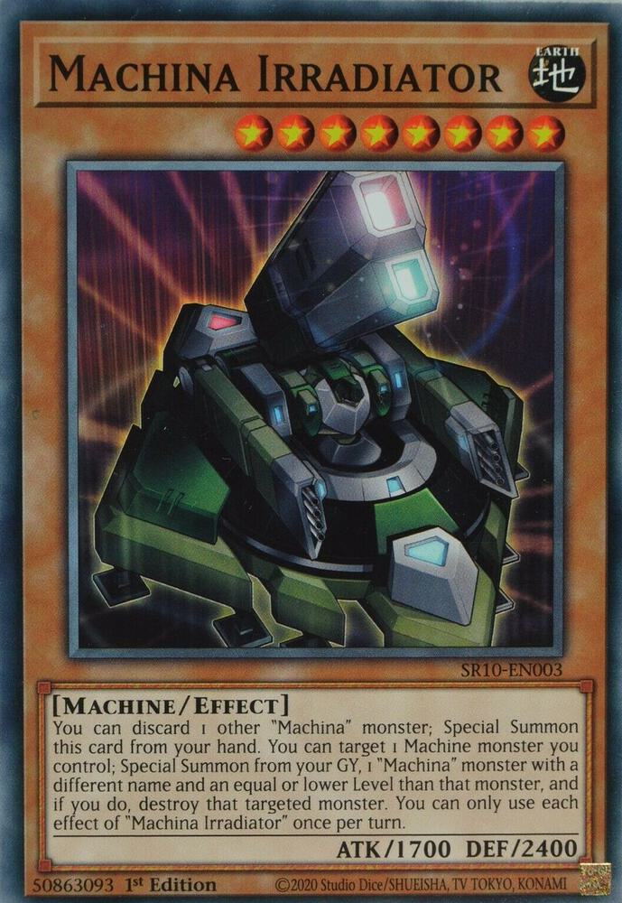 Machina Irradiator card image