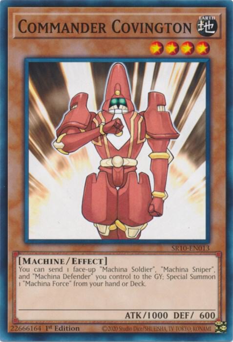 Commander Covington card image