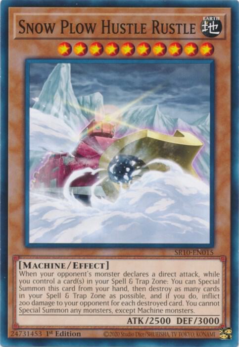 Snow Plow Hustle Rustle card image