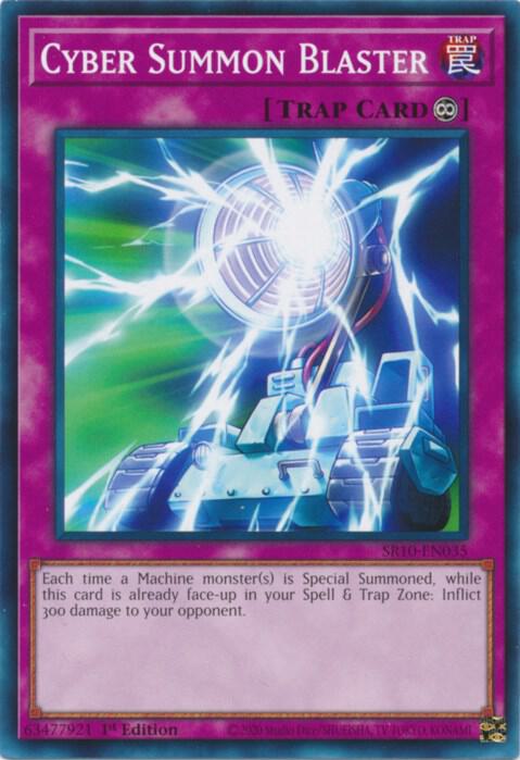 Cyber Summon Blaster card image