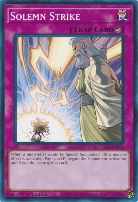 Solemn Strike card image