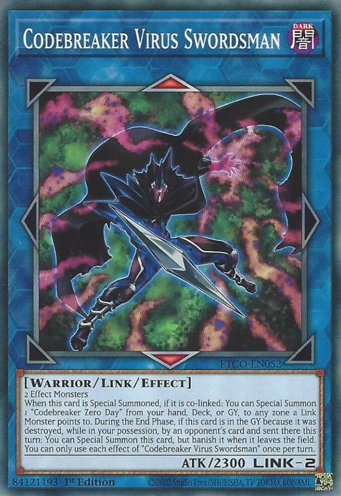 Codebreaker Virus Swordsman (1st Edition) card image