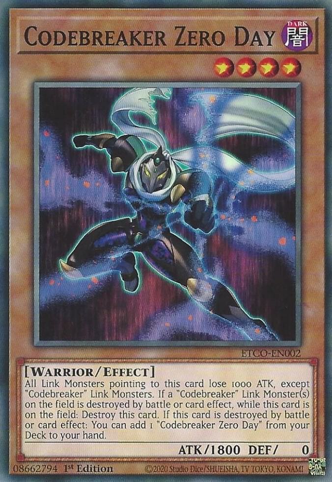 Codebreaker Zero Day (1st Edition) card image