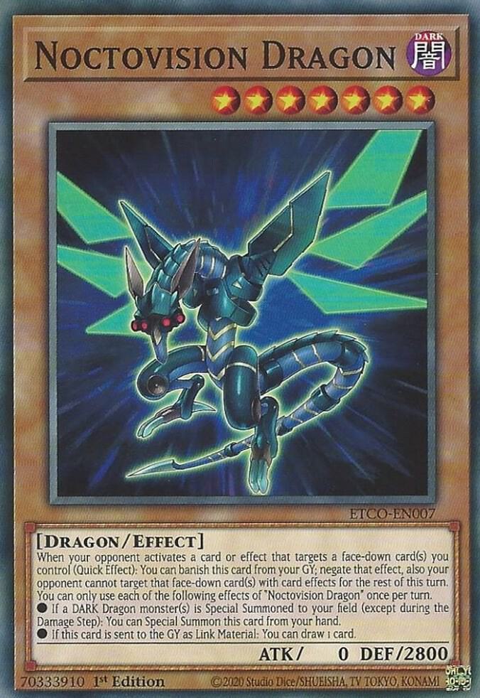 Noctovision Dragon (1st Edition) card image