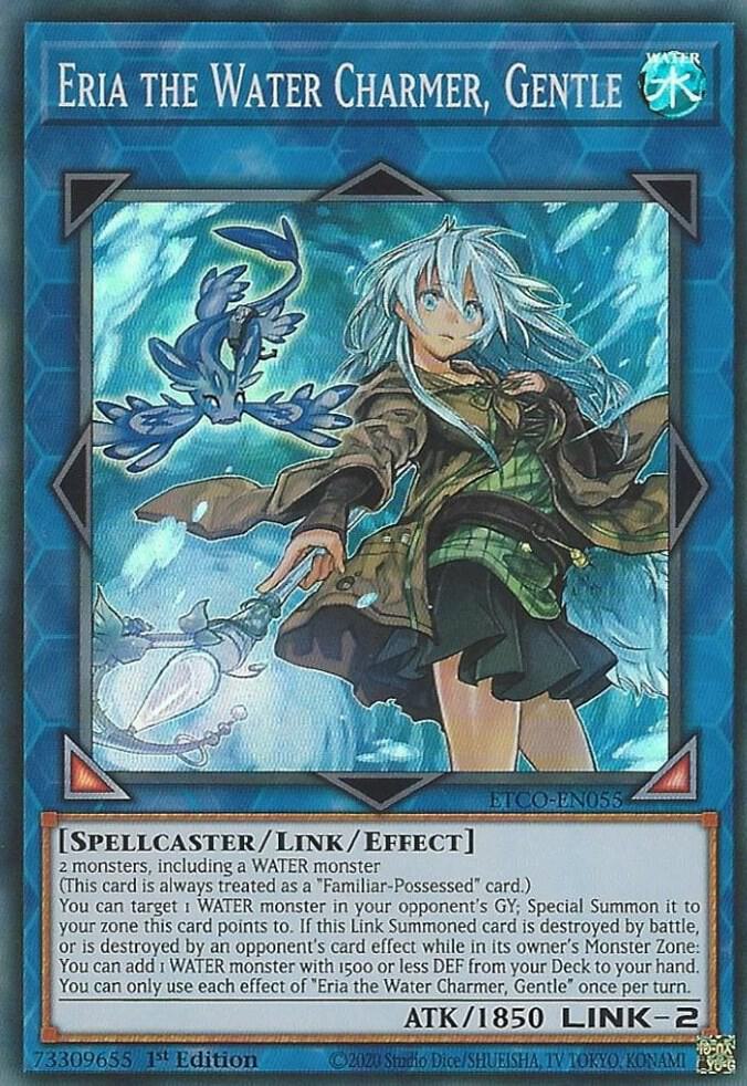 Eria the Water Charmer, Gentle (1st Edition) card image