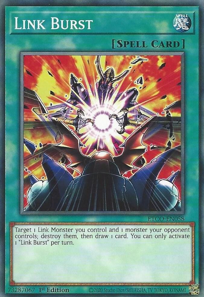 Link Burst (1st Edition) card image