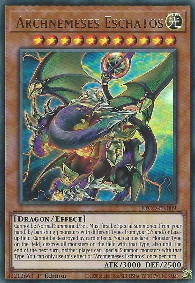 Archnemeses Eschatos (1st Edition) card image