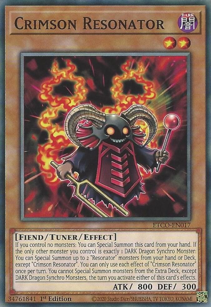 Crimson Resonator (1st Edition) card image