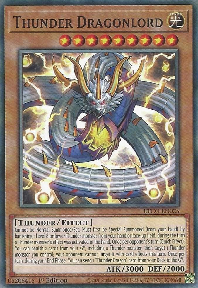 Thunder Dragonlord (1st Edition) card image