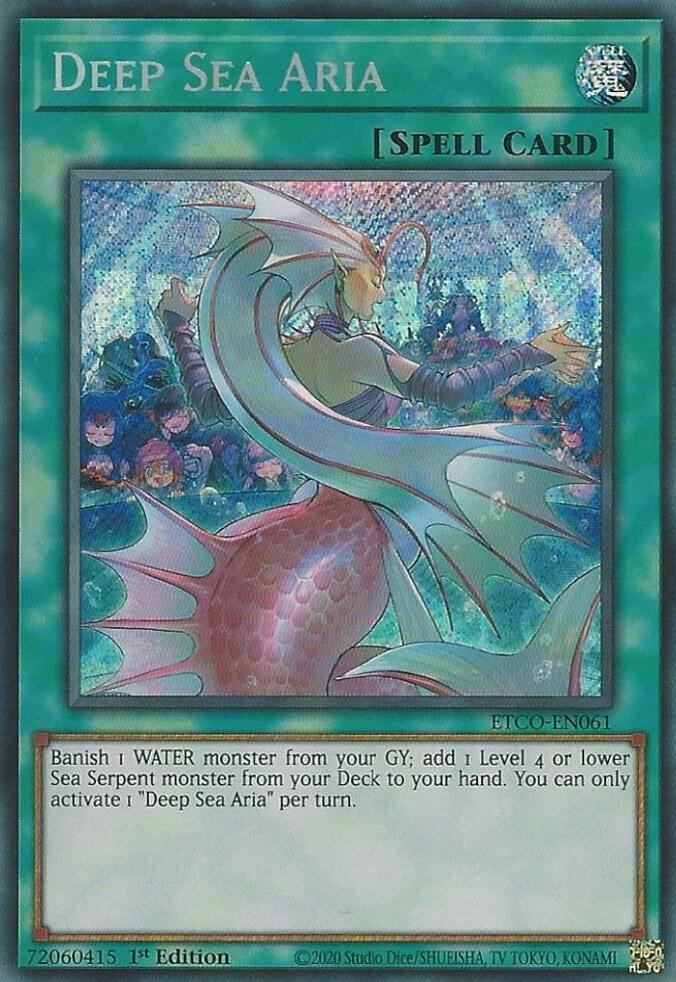 Deep Sea Aria (1st Edition) card image